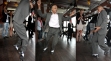 Step-Tanz-Einlage - 	TanzLehrer CHARLES MALIK LEWIS auf dem Party-Schiff am Louvre